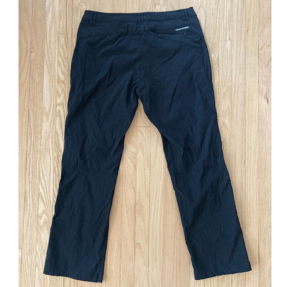 Craghoppers W US 10R Black Expert Kiwi Pro Stretch Trousers Hiking Outdoor Pants - Picture 2 of 16